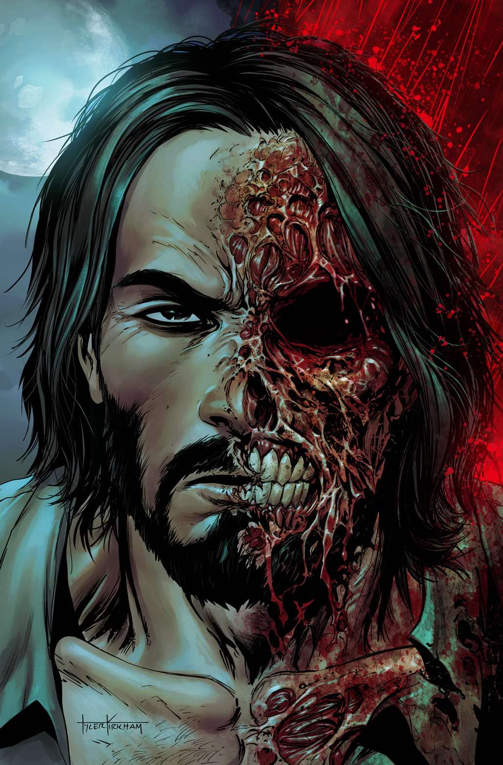 BRZRKR THE BLEEDING TIDE #1 TYLER KIRKHAM EXCLUSIVE VARIANT COVERS