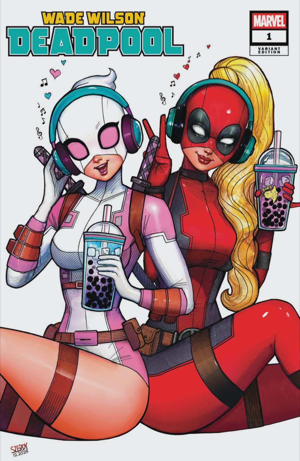 WADE WILSON: DEADPOOL #1 NATHAN SZERDY EXCLUSIVE VARIANT -- [Expected In Stock Date : 02-11-26]