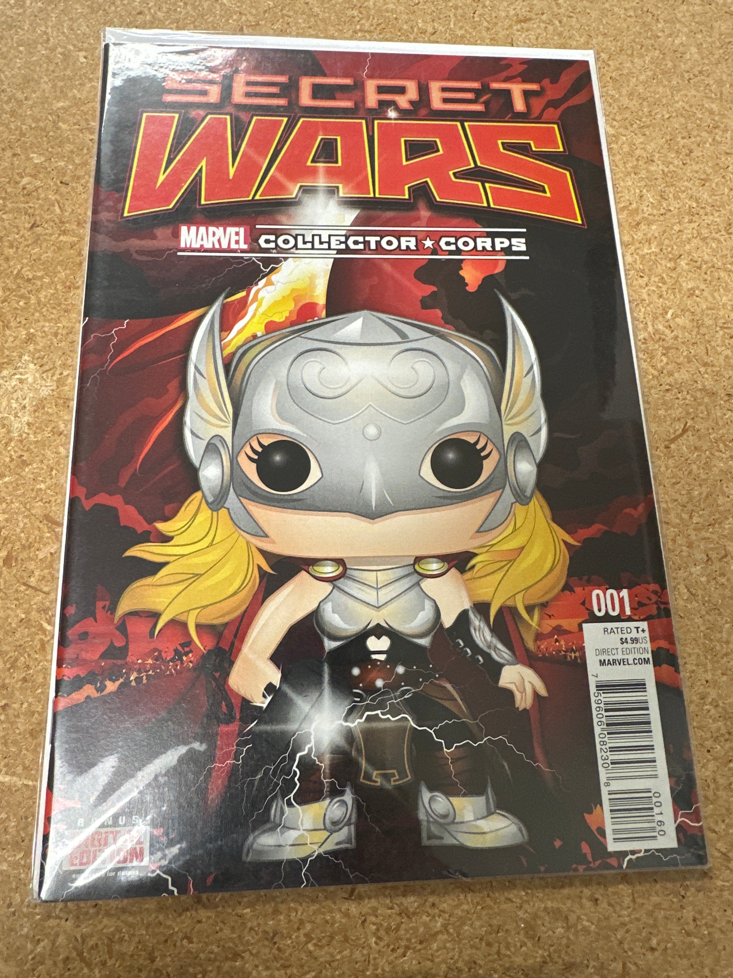 SECRET WRAS #1 MARVEL COLLECTOR CORPS(CB56)