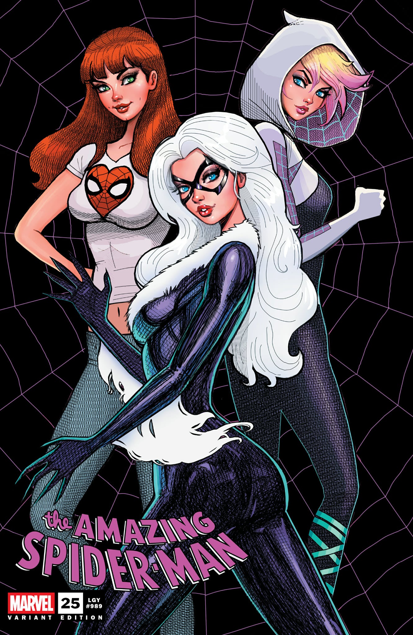 AMAZING SPIDER-MAN #25 NATHAN SZERDY EXCLUSIVE VARIANT COVERS [03-25-2