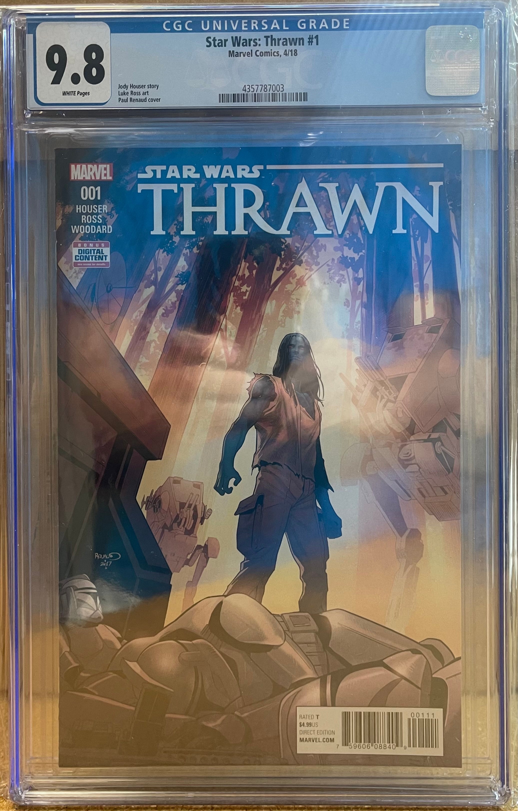 STAR WARS THRAWN #1 2018 CGC 9.8 1ST THRAWN SERIES (Copy) (INSTOCK) C73