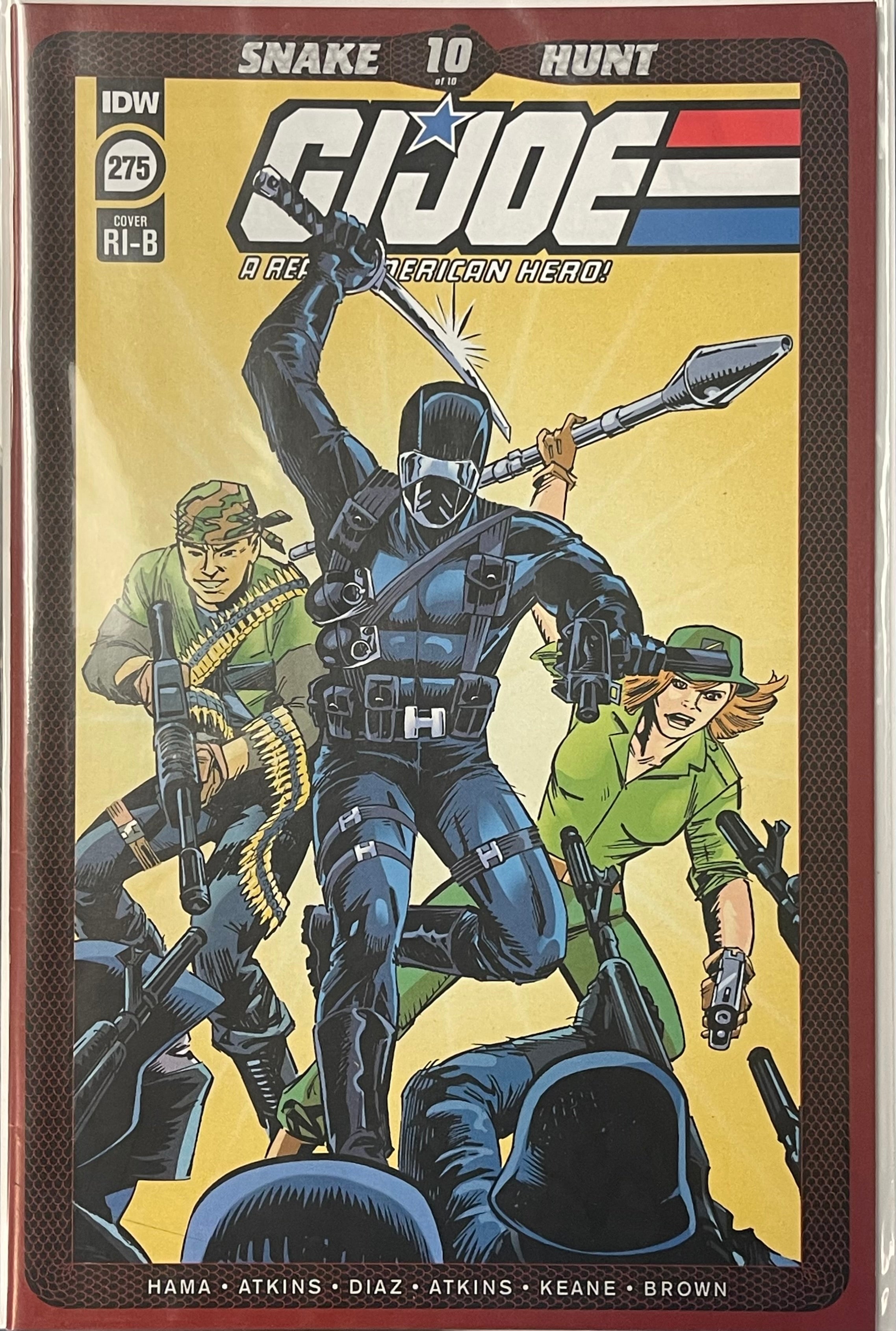 GI JOE A REAL AMERICAN HERO #275 1:25 COPY INCV HAMA (I94)