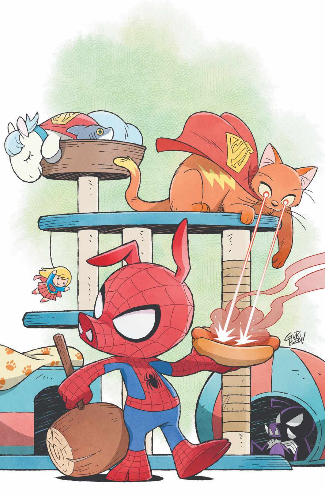 MARVEL/DC: SPIDER-MAN/SUPERMAN #1 GURIHIRU EXCLUSIVE VARIANT COVERS [04-22-26]