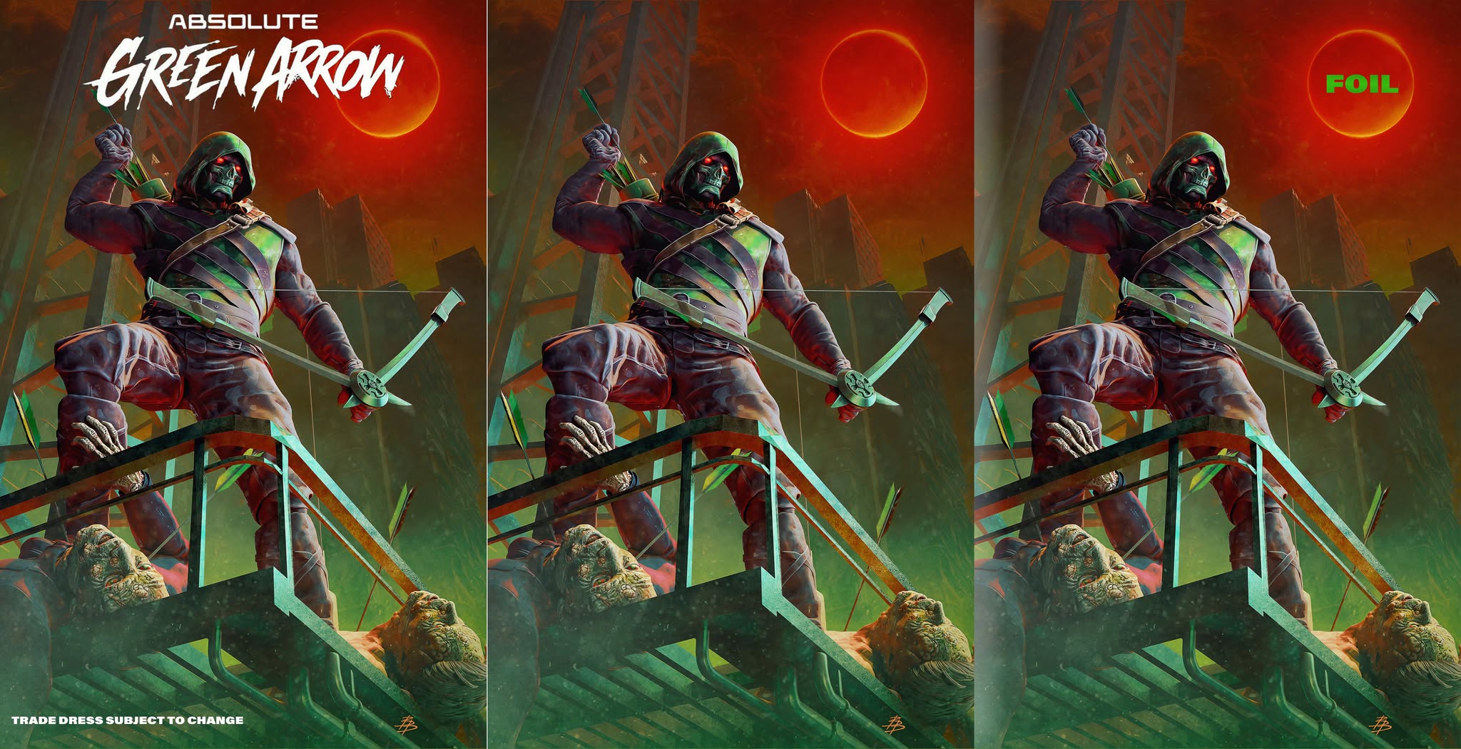 ABSOLUTE GREEN ARROW #1 BJORN BARENDS FANEXPO PHILLY EXCLUSIVE VARIANT