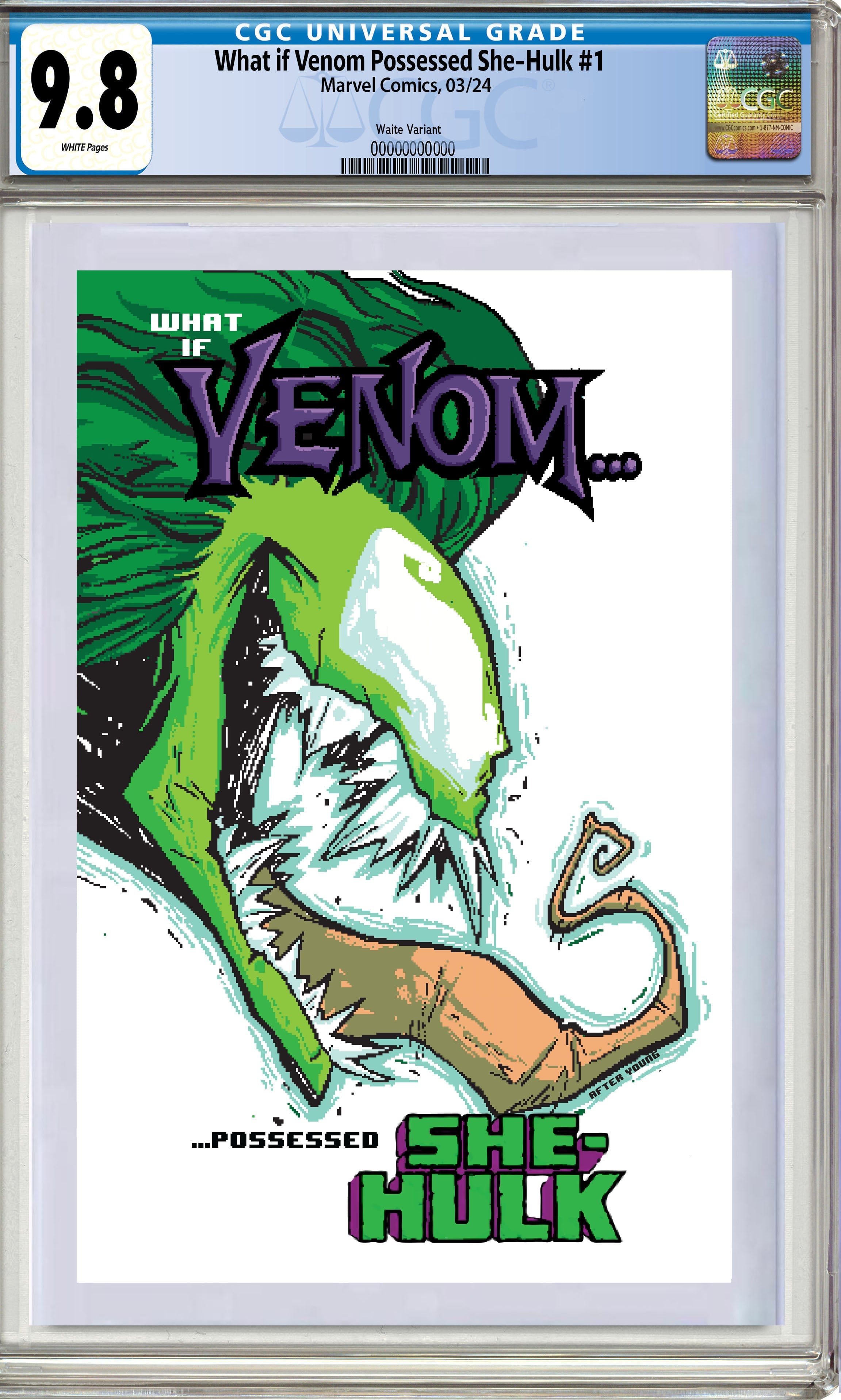 WHAT IF...? VENOM #4 MATTHEW WAITE EXCLUSIVE HOMAGE 05-15-24