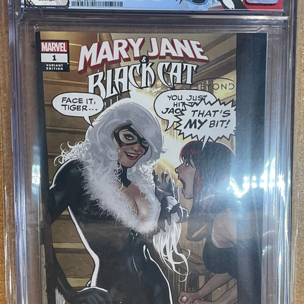 Black Cat #4 CGC 9.6 Adam Hughes good Variant 1:25