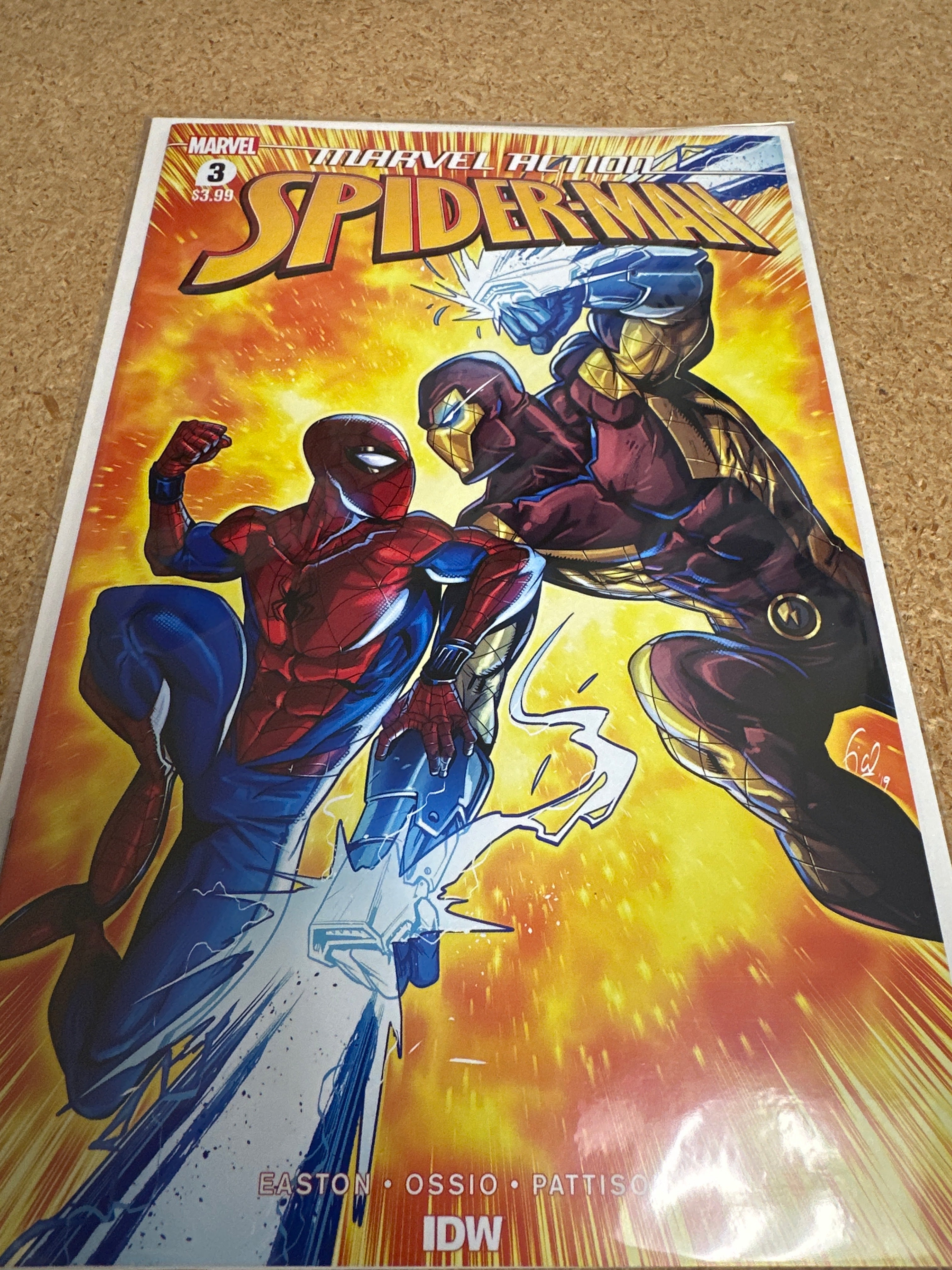 MAVEL ACTION SPIDER-MAN #3(CB105)