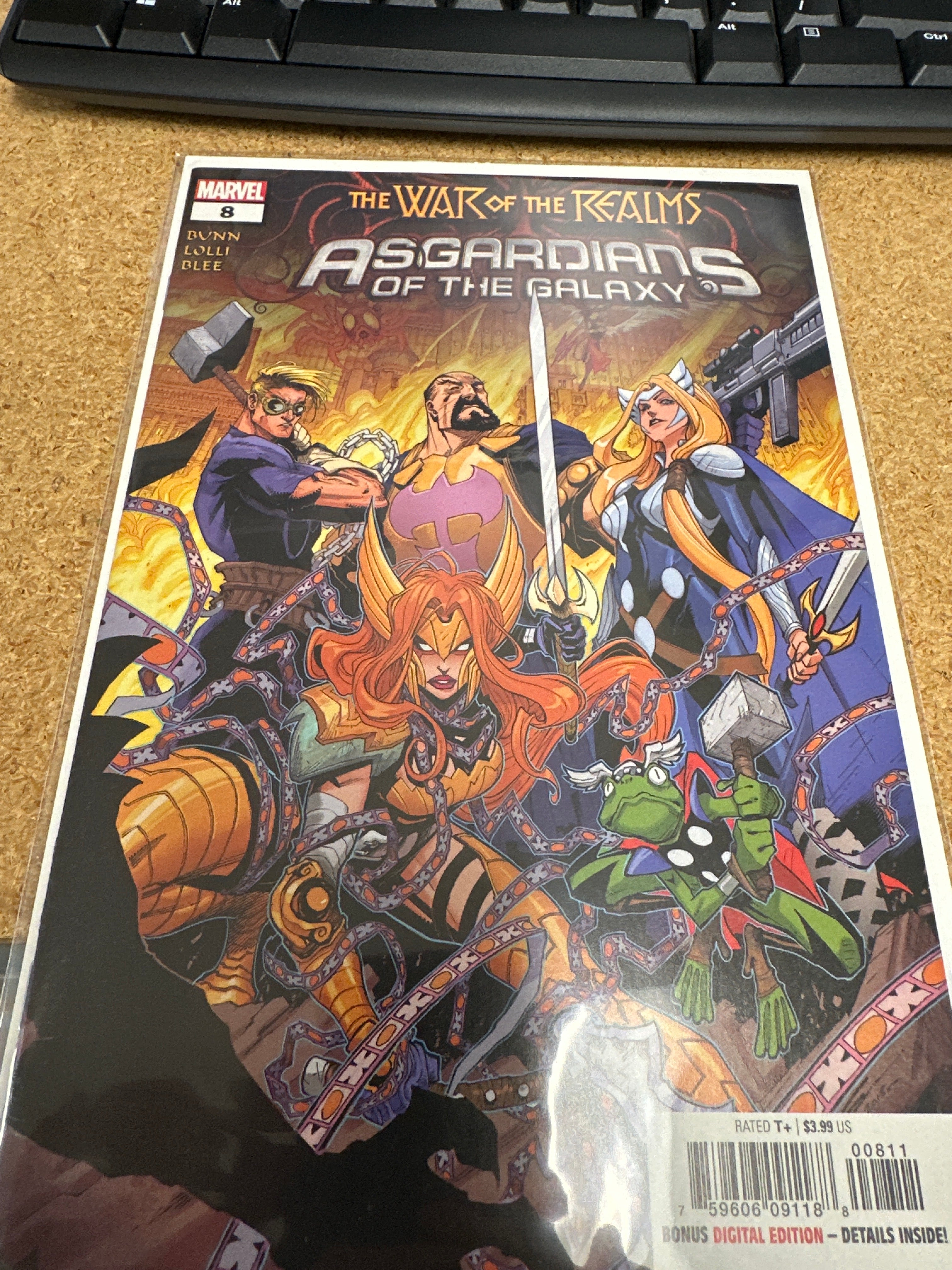 Asgardians of the Galaxy #8A Sandoval VG 2019(CB107)