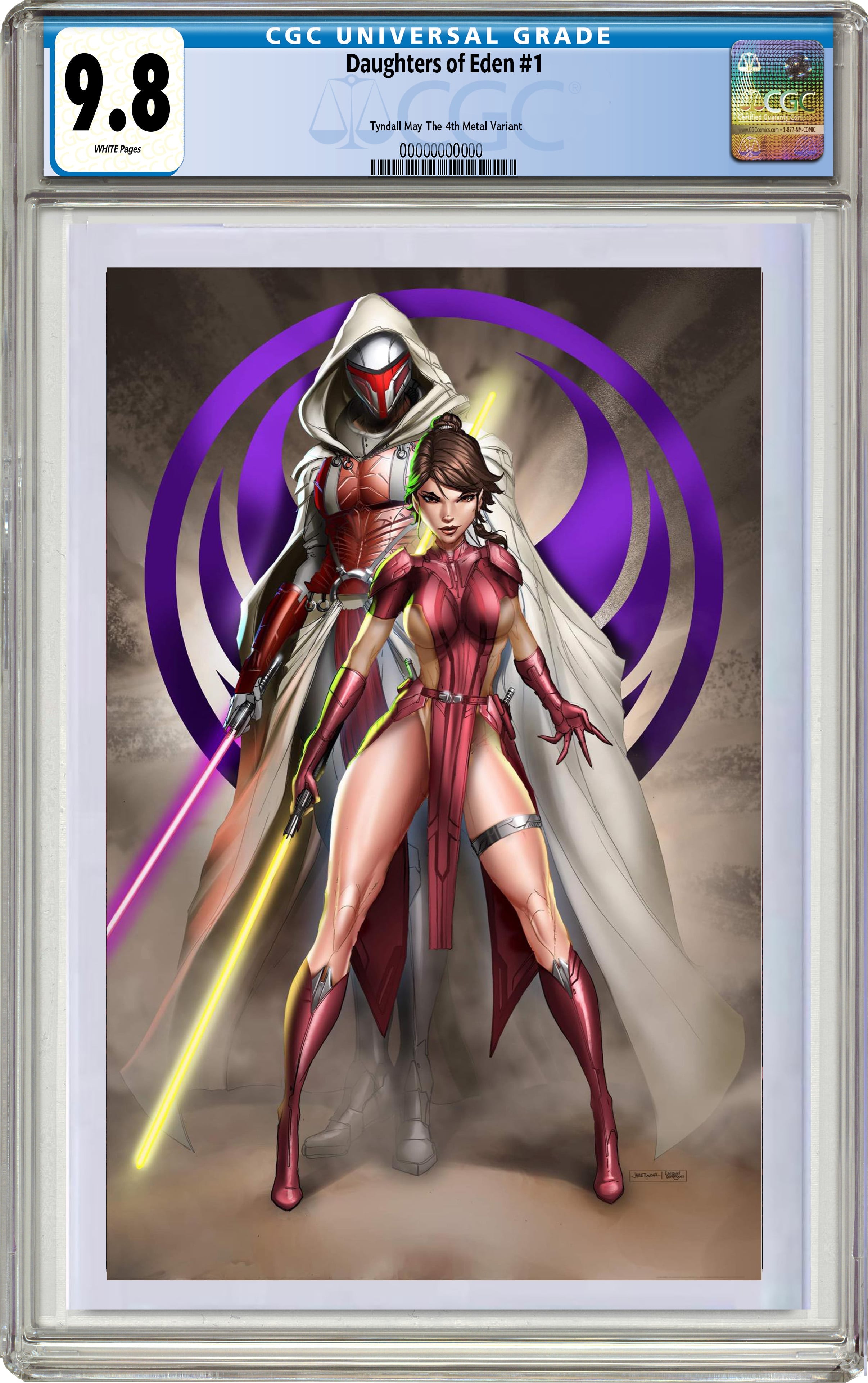 DAUGHTER'S OF EDEN #1 JAMIE TYNDALL MAY THE 4TH JEDI REVAN EXCLUSIVE VARIANT OPTIONS