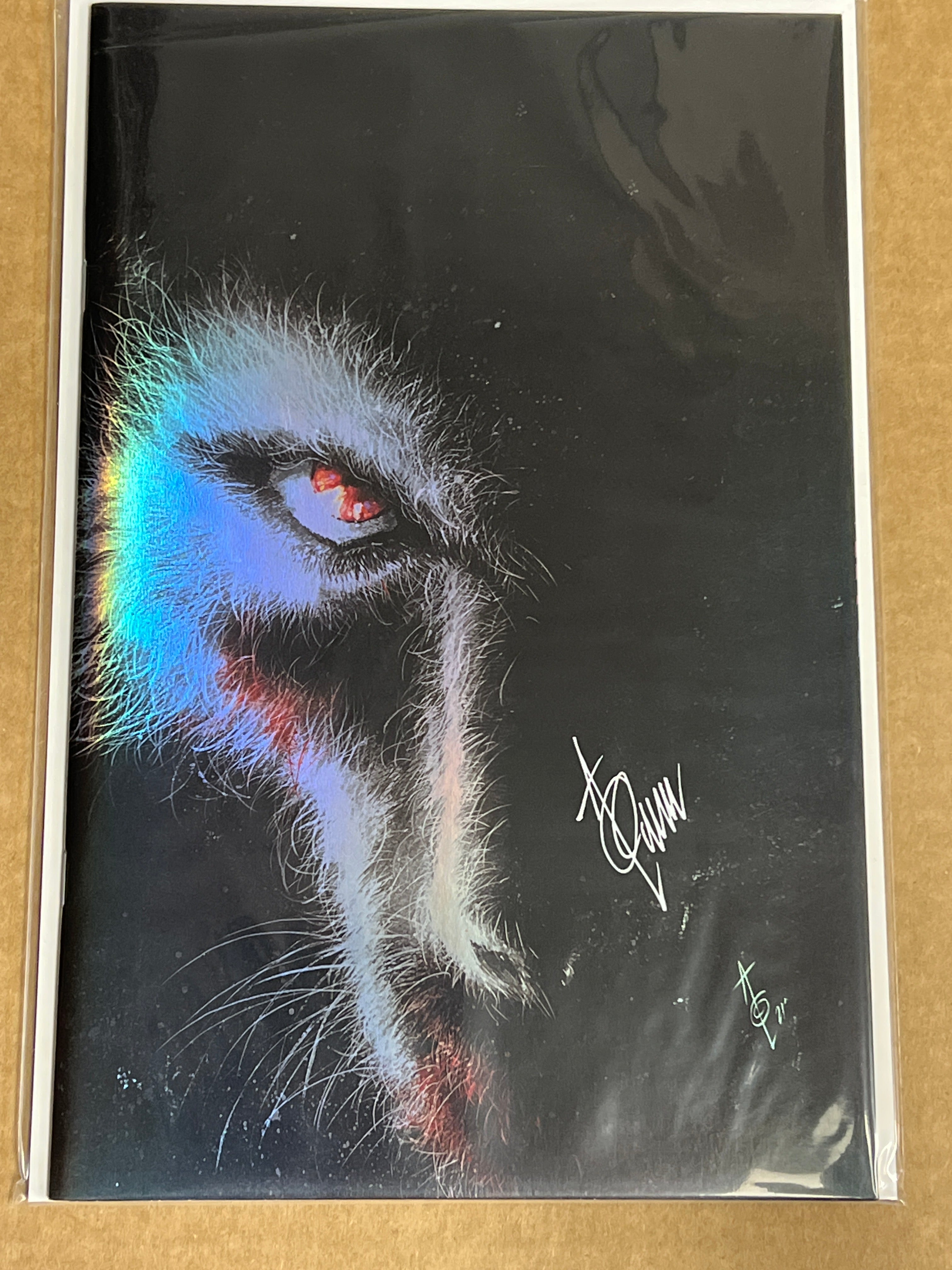 GOOD BOY VOLUME 2 #1 CHROME VARIANT SIGNED BY ALAN QUAH WITH COA (SS4)