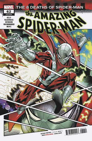 AMAZING SPIDER-MAN #62 ED MCGUINNESS 2ND PRINTING VARIANT -- [Expected In Stock Date : 02-05-25]