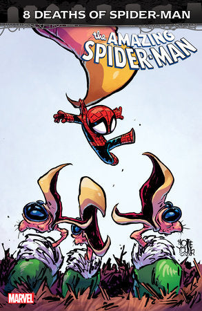 8 DEATHS OF SPIDER-MAN SKOTTIE YOUNG VARIANTS ULTIMATE 10-PACK BUNDLE 03/2025