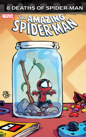 AMAZING SPIDER-MAN #65 SKOTTIE YOUNG 8 DEATHS OF SPIDER-MAN VARIANT -- [Expected In Stock Date : 01-08-25]