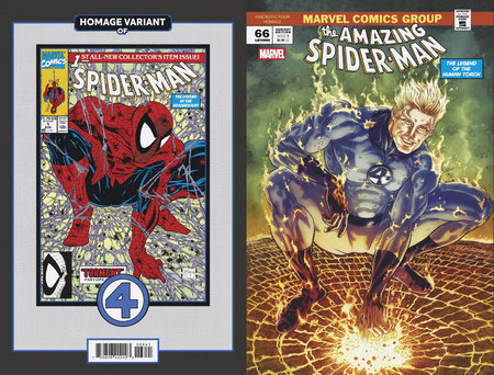 AMAZING SPIDER-MAN #66 PACO DIAZ FANTASTIC FOUR HOMAGE VARIANT -- [Expected In Stock Date : 01-22-25]