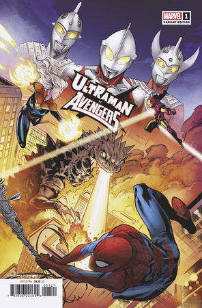 ULTRAMAN X THE AVENGERS #1 FRANCESCO MANNA VARIANT STOCK DATE: 08-14-24