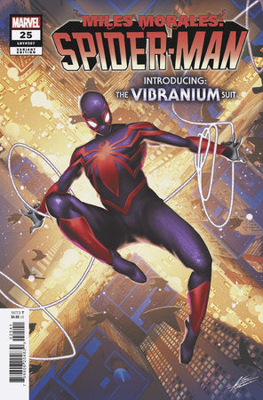 MILES MORALES: SPIDER-MAN #25 MATEUS MANHANINI NEW COSTUME VARIANT -- [Expected In Stock Date : 10-16-24]