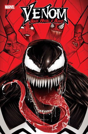 VENOM: BLACK, WHITE & BLOOD #1 DOALY VARIANT[1:25]  -- [Expected In Stock Date : 08-20-25 ]
