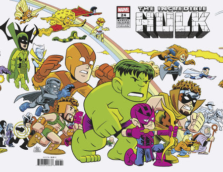 INCREDIBLE HULK #24 CHRIS GIARRUSSO MARVEL UNIVERSE CONNECTING VARIANT E  -- [Expected In Stock Date : 04-09-25]