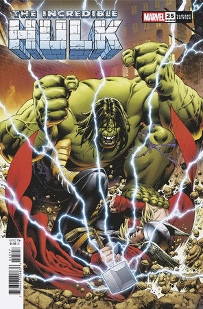 INCREDIBLE HULK #25 PAULO SIQUEIRA VARIANT[1:25]-- [Expected In Stock Date : 05-21-25]
