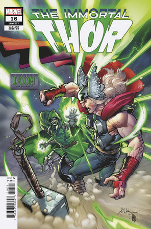 IMMORTAL THOR #16 ANDREI BRESSAN DOOM VARIANT STOCK DATE 10-02-24