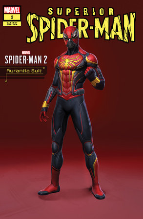 SUPERIOR SPIDER-MAN 1 AURANTIA SUIT MARVEL'S SPIDER-MAN 2 VARIANT - 11/15/23