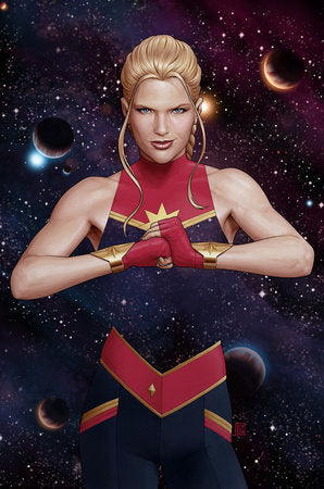 Captain Marvel #1 John Tyler Christopher 2ND Printing Virgin Variant cover