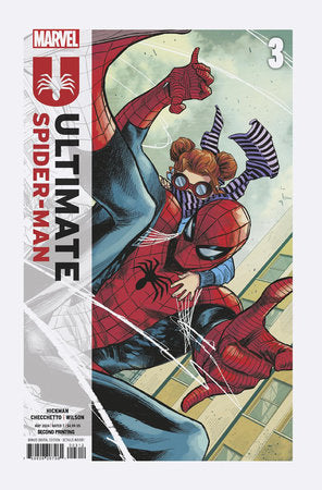ULTIMATE SPIDER-MAN #3 MARCO CHECCHETTO 2ND PRINTING VARIANT 05-08-24