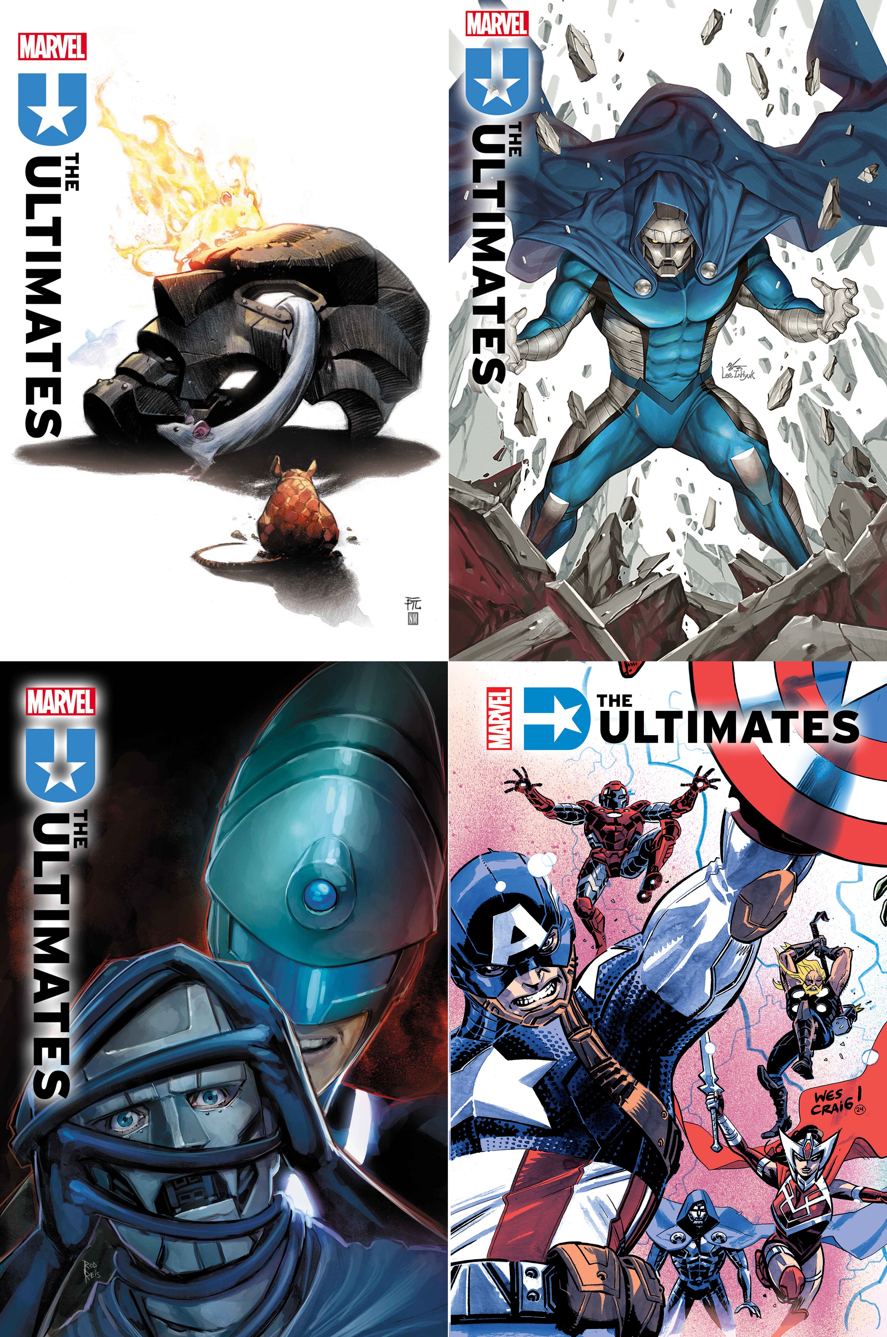 ULTIMATES #4 4-PACK BUNDLE STOCK DATE: 09-04-24