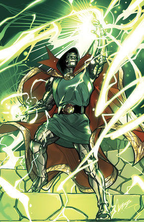 ONE WORLD UNDER DOOM #6 PABLO VILLALOBOS VIRGIN VARIANT[1:50] -- [Expected In Stock Date : 08-06-25]