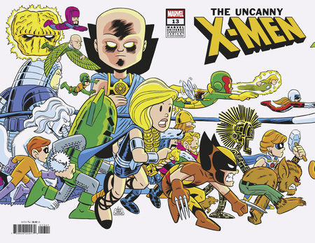 UNCANNY X-MEN #13 CHRIS GIARRUSSO MARVEL UNIVERSE CONNECTING VARIANT N  -- [Expected In Stock Date : 04-09-25]