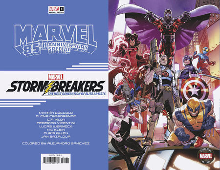 MARVEL 85TH ANNIVERSARY SPECIAL #1 STORMBREAKERS JAM VARIANT STOCK DATE: 08-28-24