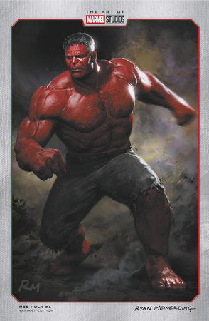 RED HULK #1 MARVEL STUDIOS VARIANT [DOOM] -- [Expected In Stock Date : 02-26-25]