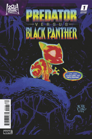 PREDATOR VS. BLACK PANTHER #1 SKOTTIE YOUNG VARIANT STOCK DATE: 08-21-24