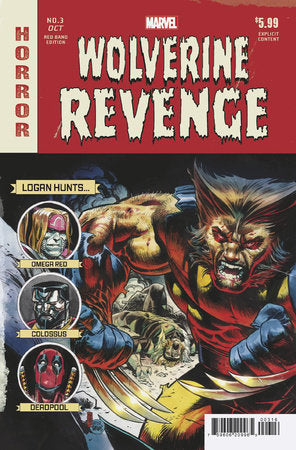 WOLVERINE: REVENGE - RED BAND #3 NIC KLEIN HOMAGE VARIANT [POLYBAGGED][1:25] -- [Expected In Stock Date : 10-30-24]