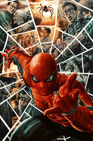 AMAZING SPIDER-MAN #11 LEE BERMEJO AMAZING VISIONS VIRGIN VARIANT[1:100] -- [Expected In Stock Date : 09-03-25 ]