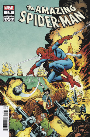 AMAZING SPIDER-MAN #15 GIUSEPPE CAMUNCOLI 250TH HOMAGE VARIANT  -- [Expected In Stock Date : 11-05-25]