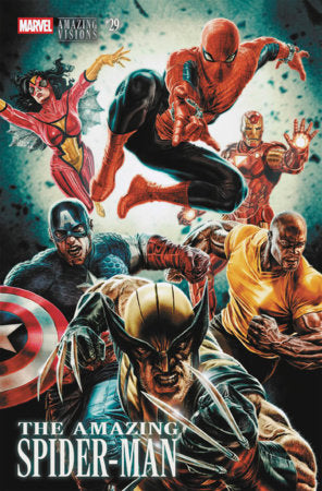 AMAZING SPIDER-MAN #29 LEE BERMEJO AMAZING VISIONS VARIANT -- [Expected In Stock Date : 05-20-26]
