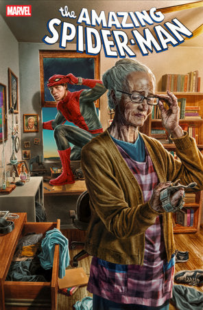 AMAZING SPIDER-MAN #35 LEE BERMEJO AMAZING VISIONS VARIANT -- [Expected In Stock Date : 08-26-26 ]
