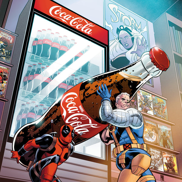 DEADPOOL TEAM-UP #1 PACO MEDINA MARVEL & COCA-COLA VARIANT STOCK DATE: