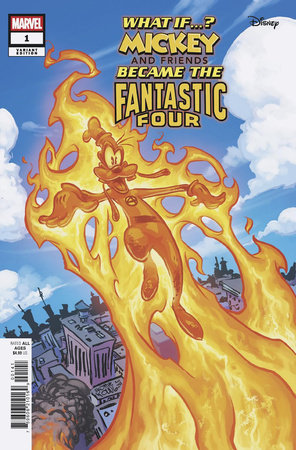 MARVEL & DISNEY: WHAT IF...? MICKEY & FRIENDS BECAME THE FANTASTIC FOUR #1 SKOTT IE YOUNG VARIANT -- [Expected In Stock Date : 01-08-25]