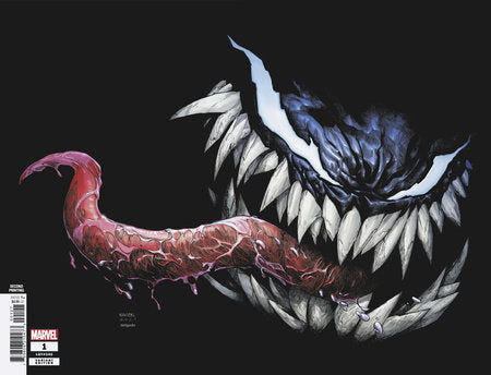 ALL-NEW VENOM #1 HUMBERTO RAMOS WRAPAROUND RATIO VIRGIN 2ND PRINTING VARIANT[1:25] -- [Expected In Stock Date : 02-05-25]