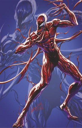 EDDIE BROCK: CARNAGE #7 J. SCOTT CAMPBELL JUST SPECTACULAR COLLECTION VIRGIN VARIANT[1:100]  -- [Expected In Stock Date : 08-13-25 ]