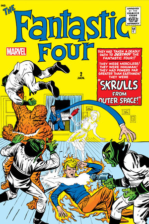 FANTASTIC FOUR #2 FACSIMILE EDITION FOIL VARIANT -- [Expected In Stock Date : 02-12-25]