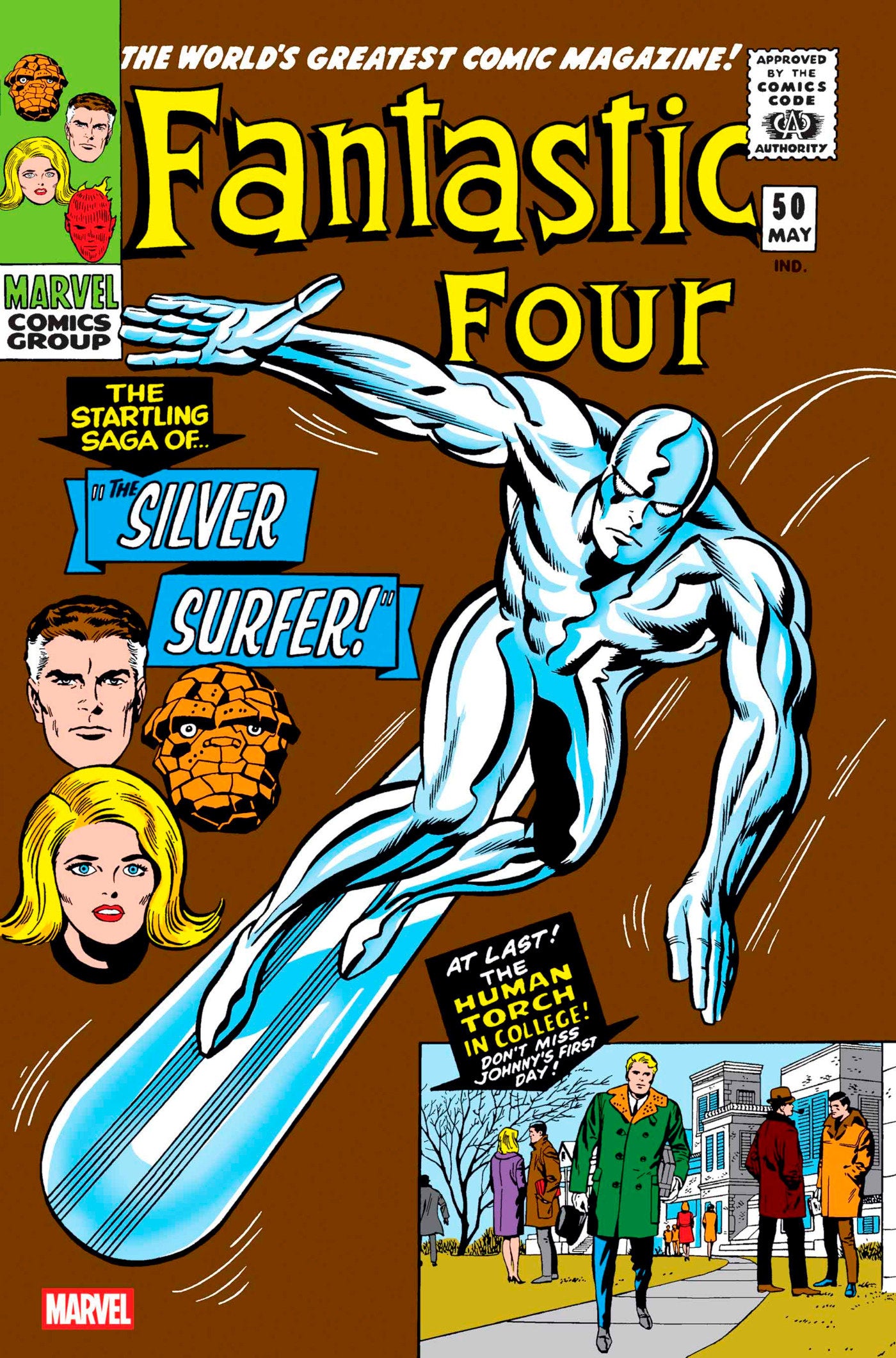 FANTASTIC FOUR #50 FACSIMILE EDITION -- [Expected In Stock Date : 07-0