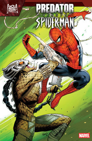 PREDATOR VS. SPIDER-MAN #1 GREG LAND FOIL VARIANT  -- [Expected In Stock Date : 04-23-25]