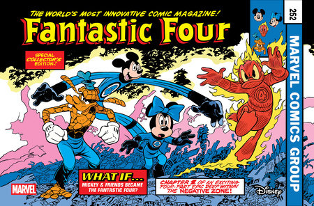 FANTASTIC FOUR #4 ANDREA FRECCERO DISNEY WHAT IF? FANTASTIC FOUR HOMAGE VARIANT  -- [Expected In Stock Date : 10-22-25]