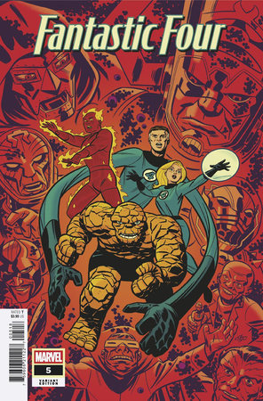 FANTASTIC FOUR #5 MICHAEL CHO VARIANT[1:25] -- [Expected In Stock Date : 11-12-25]