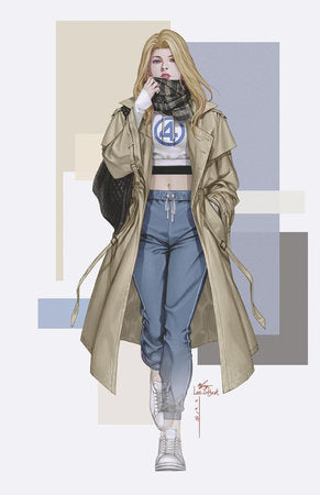 FANTASTIC FOUR #5 INHYUK LEE STREET-VERSE VIRGIN VARIANT[1:50] -- [Expected In Stock Date : 11-12-25]