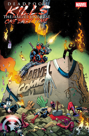 DEADPOOL KILLS THE MARVEL UNIVERSE ONE LAST TIME #1 NICK BRADSHAW VARIANT[1:25]-- [Expected In Stock Date : 04-02-25]