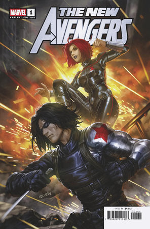 NEW AVENGERS #1 (FORMERLY NEW THUNDERBOLTS #1) DERRICK CHEW BLACK WIDOW AND WINTER SOLDIER VARIANT A  -- [Expected In Stock Date : 06-11-25 ]